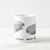 TVRトスカナ式車のマグはカフェインより、よくします コーヒーマグカップ (中央)