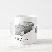 TVRトスカナ式車のマグは、速く目覚めます コーヒーマグカップ (正面左)