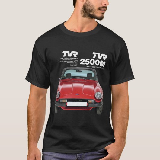 TVR 2500MクラシックTシャツ Tシャツ (正面)