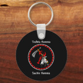 Tvshka Homma - Red Warrior キーホルダー (正面)