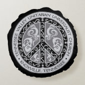 TVUUC平和サイン ラウンドクッション (裏面)