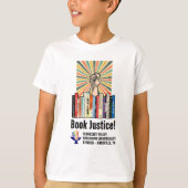TVUUC - Book Justice! Tシャツ (正面)