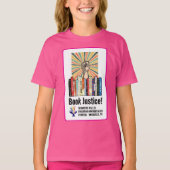 TVUUC - Book Justice! Tシャツ (正面)