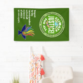 TVUUC Climate Justice! For All 横断幕 (インサイチュ)