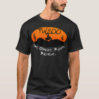TW200トレイルウェイモーターサイクルエンデューロオフロード Tシャツ