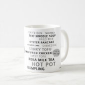 TW – 英語+マンダリンコーヒーマグ コーヒーマグカップ (正面右)