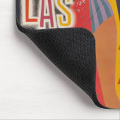 Twaからラスベガスまでの飛んでいるヴィンテージ旅行ポスター マウスパッド (コーナー)