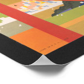 Twaのサンフランシスコ飛んでいるへの旅行ポスター ポスター (角)