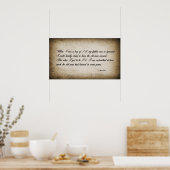 TWAINの高齢化に関する引用文 ポスター (キッチン)