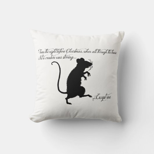 「Twasクリスマスの前の夜 クッション (正面)