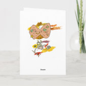 「Twasクリスマスの前の夜 シーズンカード (裏面)