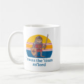Twas The Tism M Lord Frog Knight - Autism Awarenes コーヒーマグカップ (左)
