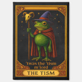 T'was The 'Tism M'Lord カエル ミーム 自閉症啓発 マグネット (正面)