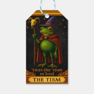 T'was The 'Tism M'Lord Frog Meme 自閉症啓発 ギフトタグ