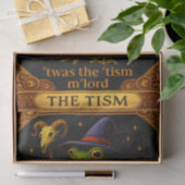 T'was The 'Tism M'Lord Frog Meme 自閉症啓発 薄葉紙 (ギフト)