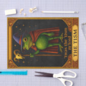 T'was The 'Tism M'Lord Frog Meme 自閉症啓発 薄葉紙 (クラフト)