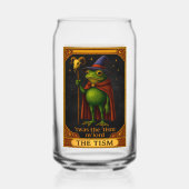 T'was The 'Tism M'Lord Frog Meme Autism Awareness ガラス缶 (裏面)