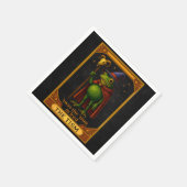 T'was The 'Tism M'Lord Frog Meme Autism Awareness スタンダードカクテルナプキン (角)
