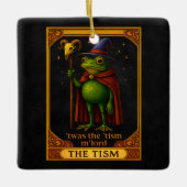 T'was The 'Tism M'Lord Frog Meme Autism Awareness セラミックオーナメント (正面)