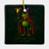 T'was The 'Tism M'Lord Frog Meme Autism Awareness セラミックオーナメント (正面)