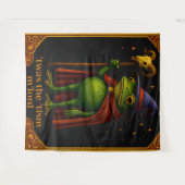 T'was The 'Tism M'Lord Frog Meme Autism Awareness タペストリー (正面(横))