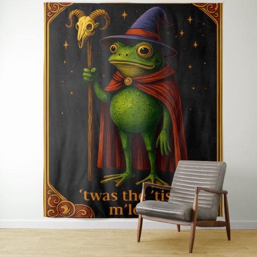 T'was The 'Tism M'Lord Frog Meme Autism Awareness タペストリー (インサイチュ)