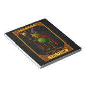 T'was The 'Tism M'Lord Frog Meme Autism Awareness ノートパッド (アングル)