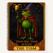 T'was The 'Tism M'Lord Frog Meme Autism Awareness ノートブック (正面)