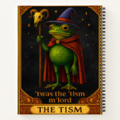 T'was The 'Tism M'Lord Frog Meme Autism Awareness ノートブック (裏面)