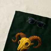 T'was The 'Tism M'Lord Frog Meme Autism Awareness ビーチタオル (インサイチュ)