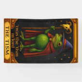 T'was The 'Tism M'Lord Frog Meme Autism Awareness 横断幕 (横)