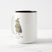 TWAS The 'Tism M'Lord Funny Wizard Frog Witch, sar ツートーンマグカップ (正面左)