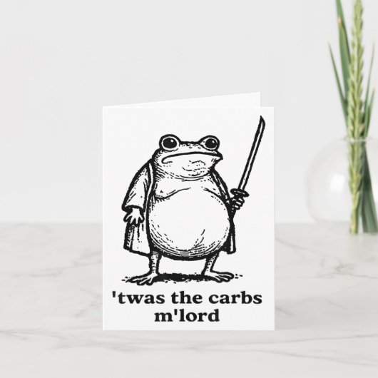 Twas The Tism Mlord Medieval Knight Fat Samurai Fr カード (正面)