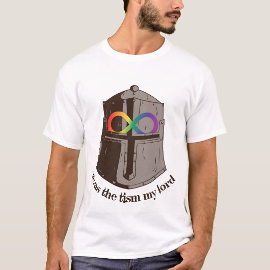 twas the tism my lord tシャツ (正面)