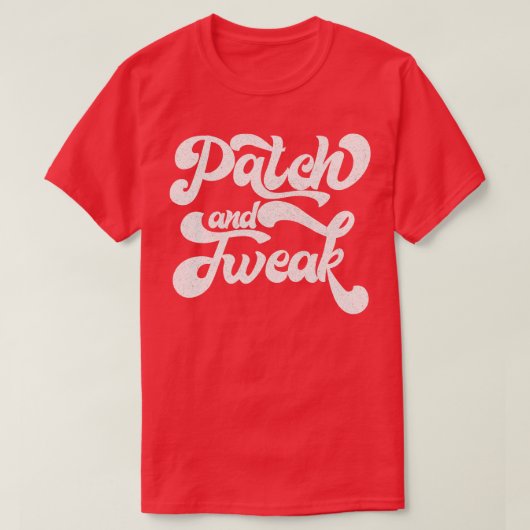 Tweak ModularAnalogシンクロナスデザイン1 Tシャツ (デザイン正面)