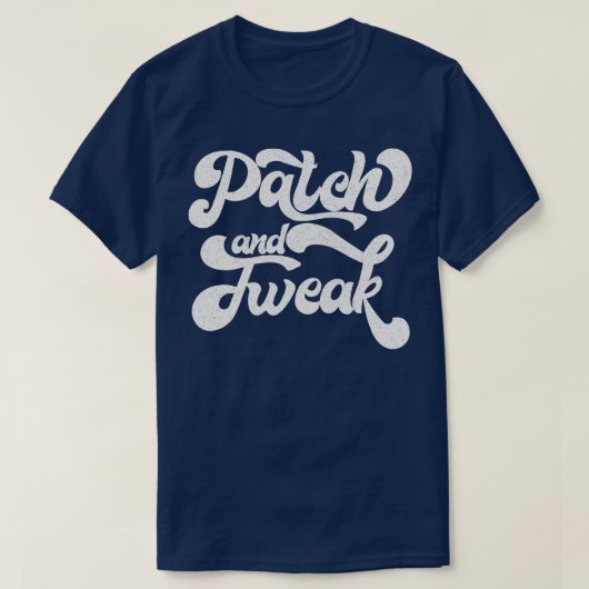 Tweak ModularAnalogシンクロナスデザイン1 Tシャツ (デザイン正面)