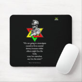 Tweaks Clothing - Marcus Mosiah Garvey Quote - Jam マウスパッド (マウス)