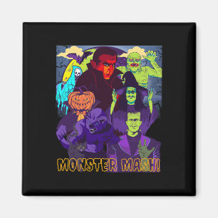 Twear Tee's Monster Mash Halloweenコスチュームおもしろいモン マグネット
