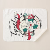 TWEATY™の休日を過ごす シェルパブランケット (正面(横))