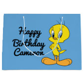 TWEATY™ |賢い鳥 ラージペーパーバッグ (正面)