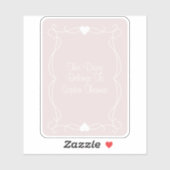 Twee "この日記は属する"ジャーナル蔵書票 シール (シート)