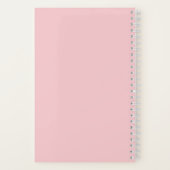 Twee Pink "Diary"親愛ジャーナル ノートブック (裏面)