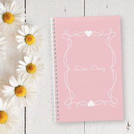 Twee Pink "Diary"親愛ジャーナル ノートブック