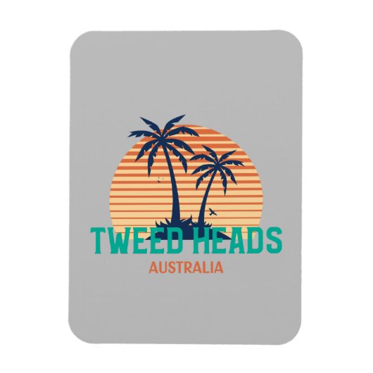 Tweed Heads NSWオーストラリア マグネット (縦)