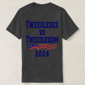 Tweedledee VS Tweedledum 2024 1 Tシャツ (デザイン正面)