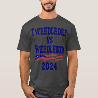 Tweedledee VS Tweedledum 2024 1 Tシャツ