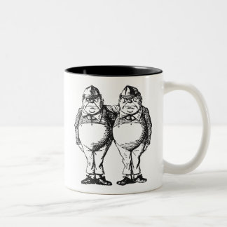 Tweedledum及びTweedledee ツートーンマグカップ