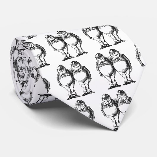 Tweedledum及びTweedledee ネクタイ (ロール)