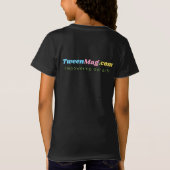 Tween Magazine T-shirt for Girls Tシャツ (裏面)