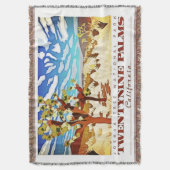 Tweentinineパームズカリフォルナ スローブランケット (正面縦)